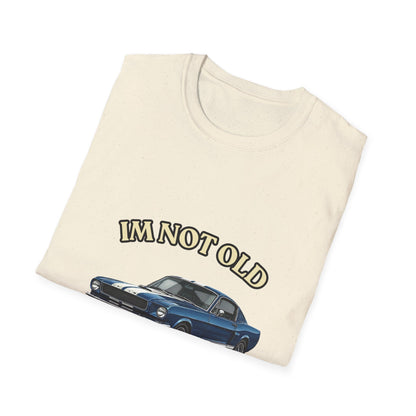 Im Not Old I'm Classic Baujahr 1976 T-Shirt - Vintage Muscle Car Geschenk zum 50. Geburtstag für Oldtimer Fans