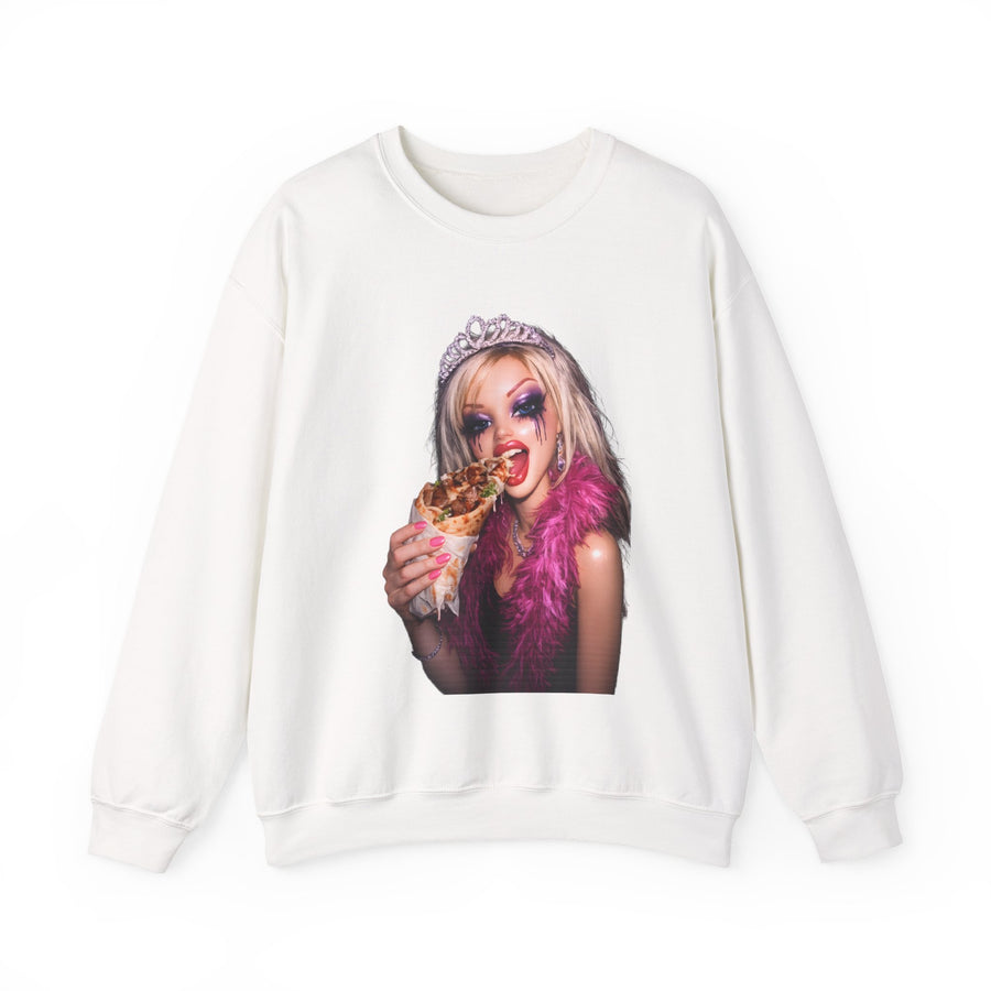 Princess Punk Sweatshirt – Freches Party-Motiv mit Drag-Queen-Glam