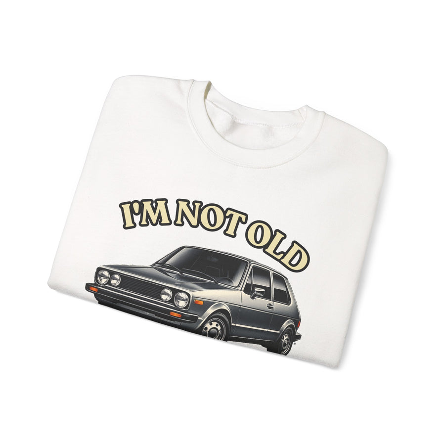True Insights Geschenk zum 70. Geburtstag – Pullover Jahrgang 1957 VW Golf | Sweatshirt