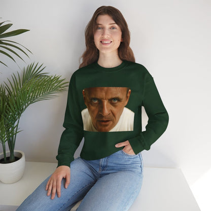 Sweatshirt – Intensivblick – Kultfilm-Sweatshirt mit ikonischem Motiv | Für Thriller-Fans & Satire-Liebhaber | True Insights Design mit Humor