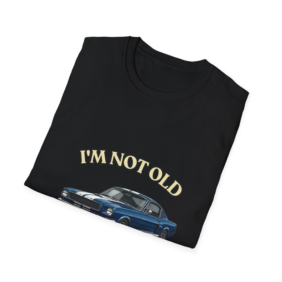 True Insights T-Shirt Baujahr 1976 Oldtimer Motiv im Detail, satirisches Geschenk zum 50. Geburtstag