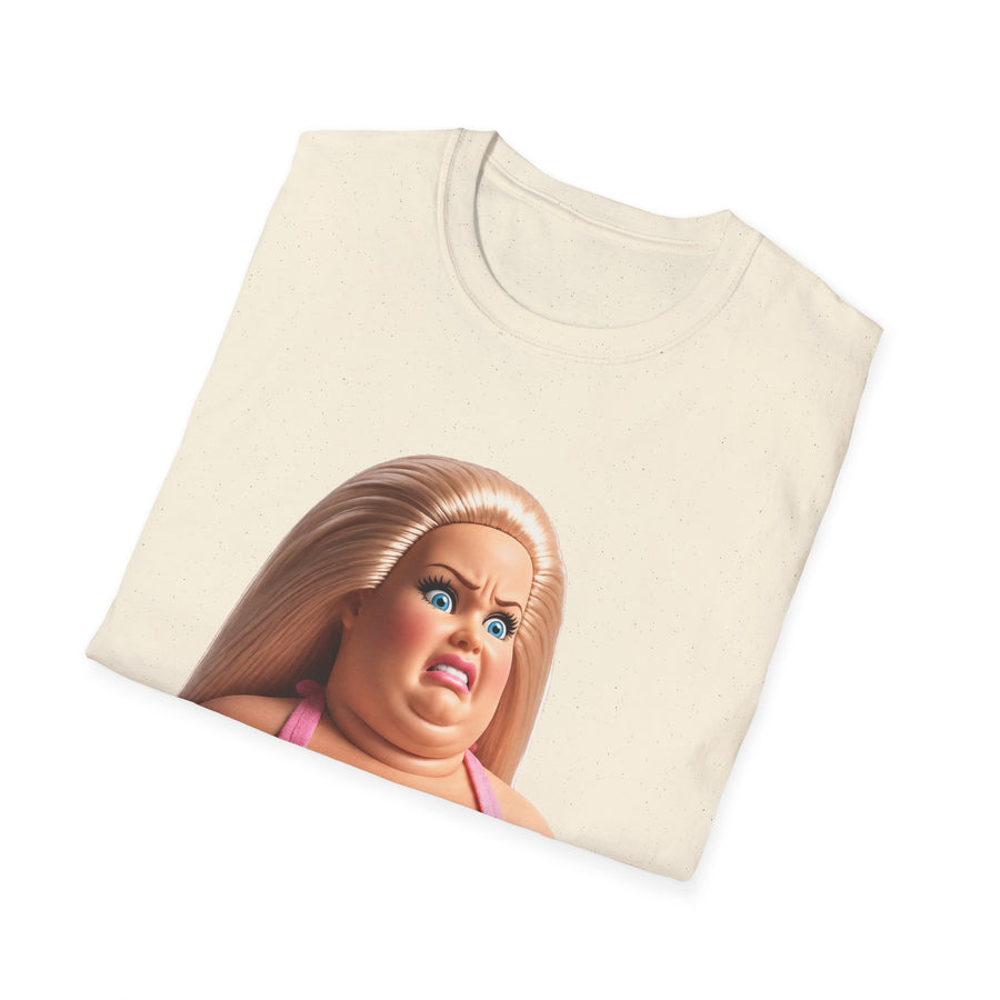 Genervte Blondine T-Shirt Bikini Puppe – Lustiges Statement Shirt