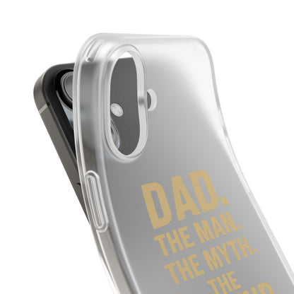 Papa Handyhülle – DAD. THE MAN. THE MYTH. THE LEGEND. – Geschenk für Väter – Retro Design-Phone Case-True Insights