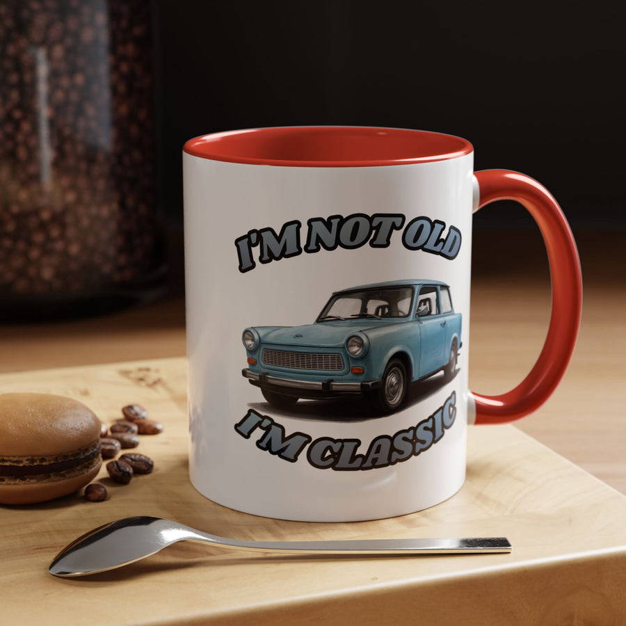 Trabant Tasse I'm Not Old I'm Classic – Geschenk Oldtimer-Fans