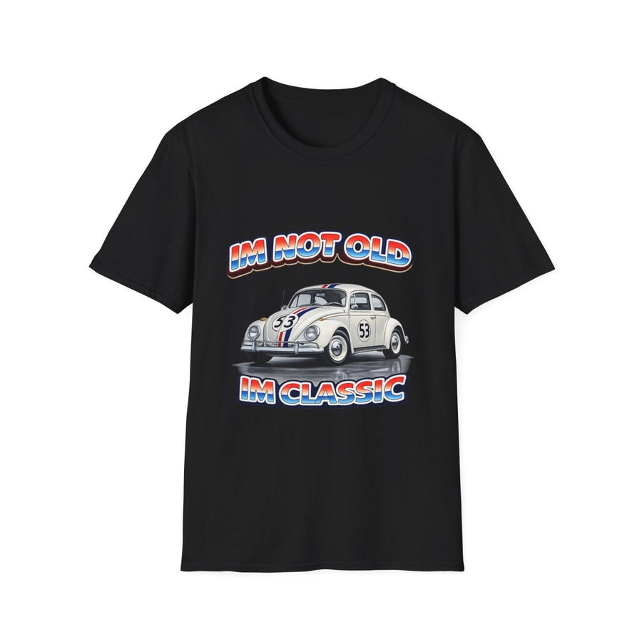 True Insights T-Shirt I'm Not Old I'm Classic Retro Käfer Motiv in Schwarz