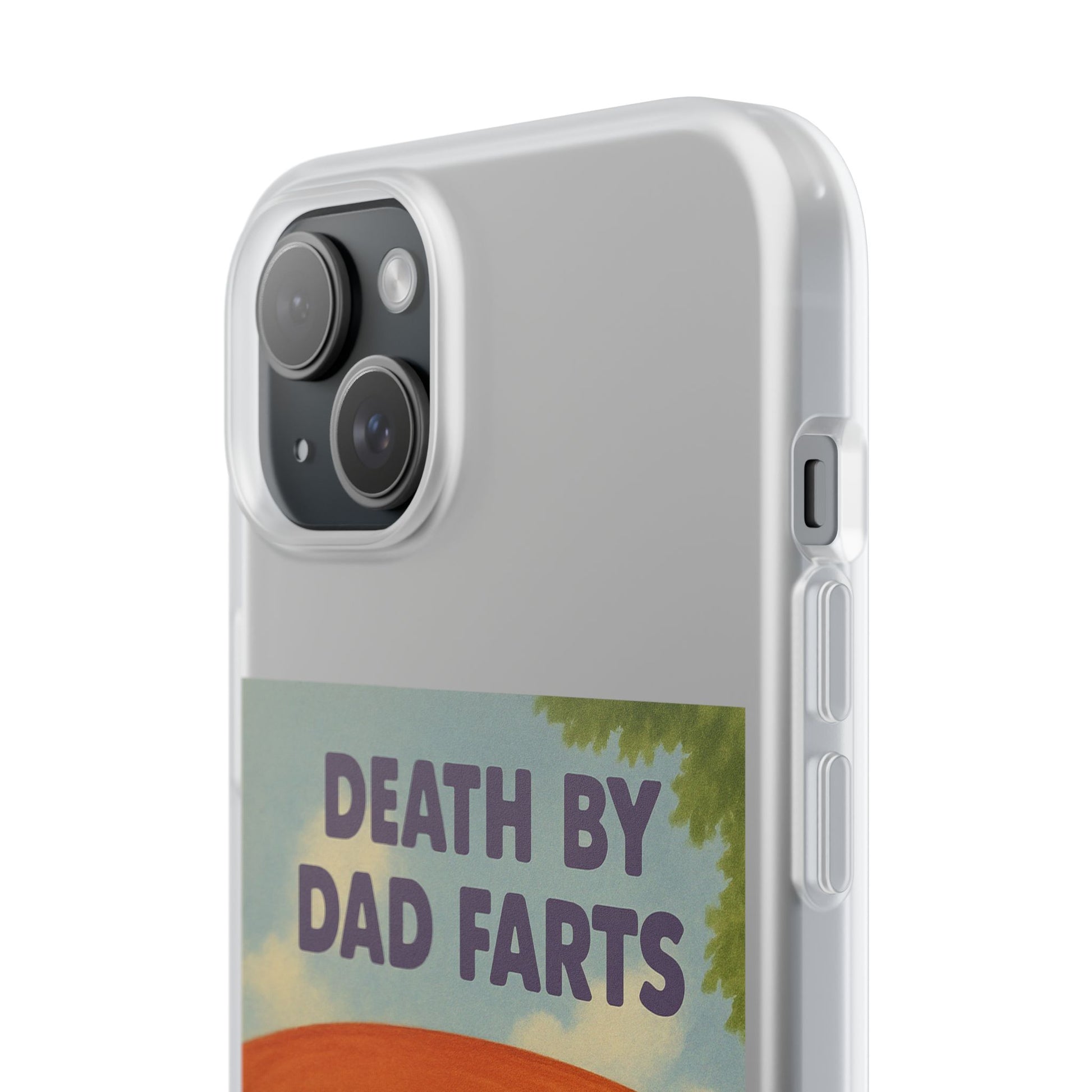 Death by Dad Farts – Satirische Retro-Handyhülle im 50s-Familienauto-Stil-Phone Case-True Insights