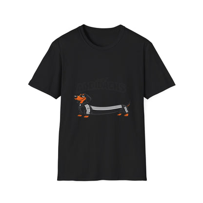 Addidachs T-Shirt – Lustiges Dackel Shirt mit Trainingsanzug