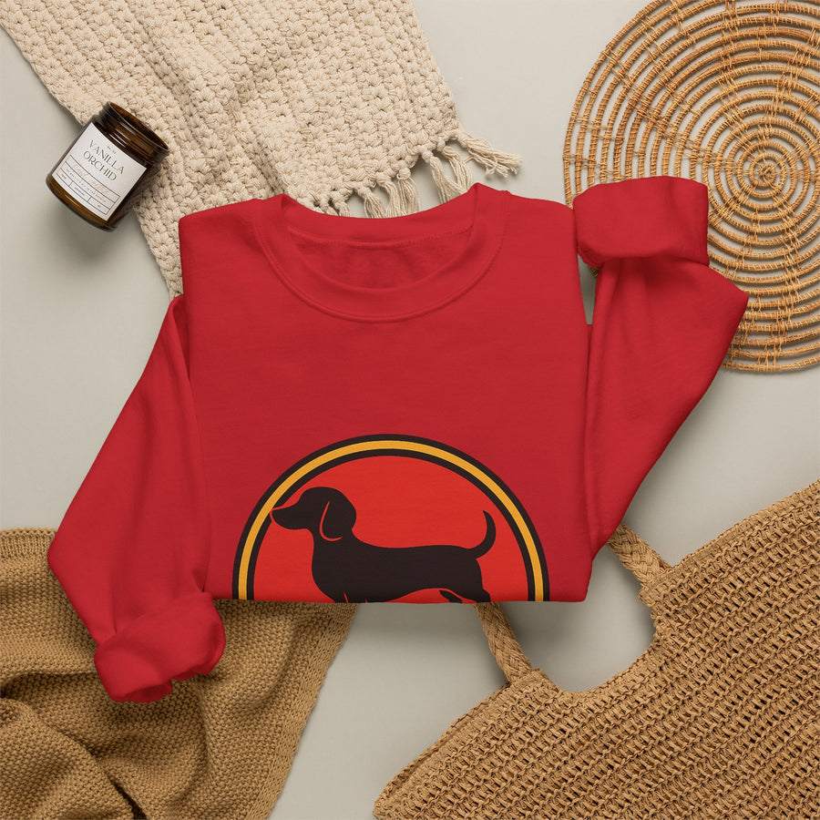 Sweatshirt Jurassic Bark Parodie Teckel – Sweat humoristique pour amateurs de teckels & cinéphiles