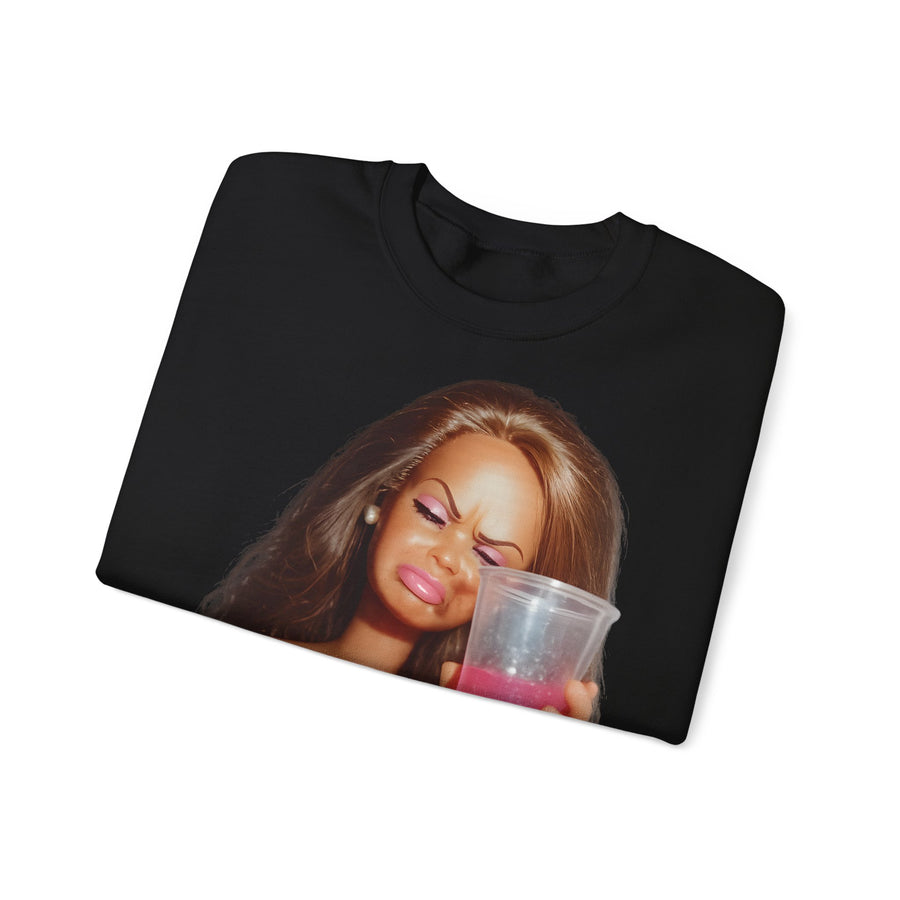 Sweat Doll Meme Barbicore – Sweat drôle poupée pink drink pour soirées & divas