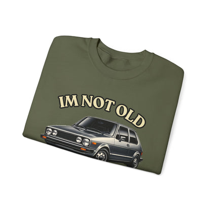 Baujahr 1976 Sweatshirt - I'm Not Old I'm Classic - Oldtimer Pullover zum 50. Geburtstag für Auto-Fans