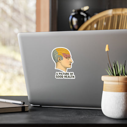 Phrenologie Kopf Sticker Vintage Anatomie A Picture of Good Health