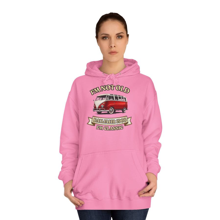 Geschenk zum 60. Geburtstag – Hoodie Jahrgang 1966 VW Bulli