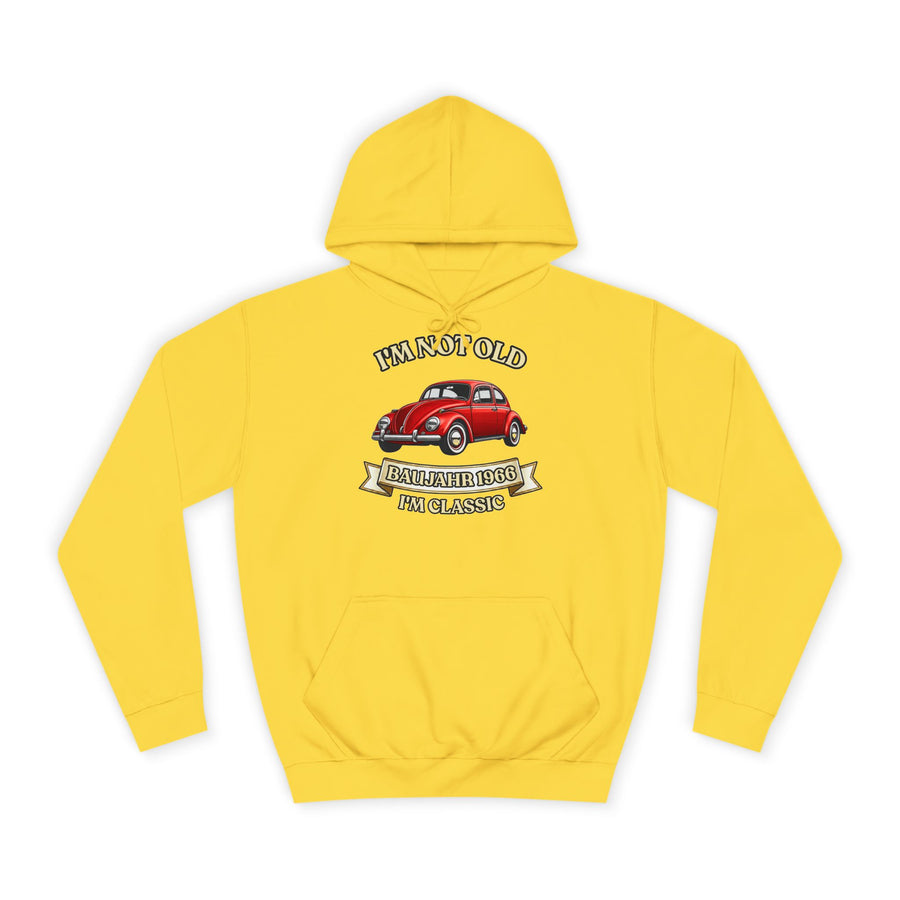 Geschenk zum 60. Geburtstag – Hoodie Jahrgang 1966 VW Käfer