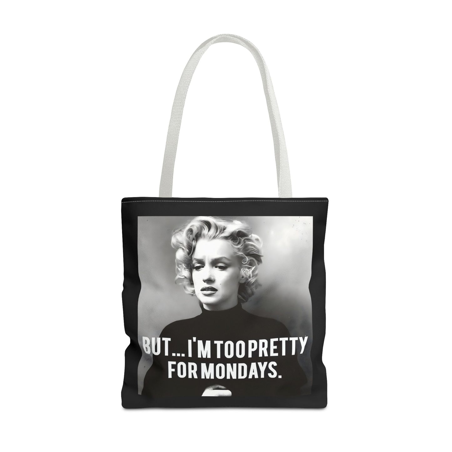 Vintage Damen T-Shirt – Too Pretty for Mondays – Retro Desig