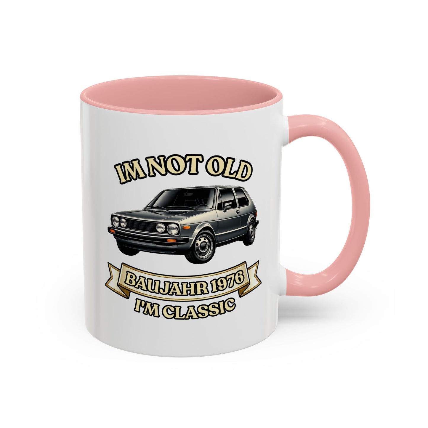 Tasse Baujahr 1976 - I'm Not Old I'm Classic - Oldtimer Kaffeebecher zum 50. Geburtstag
