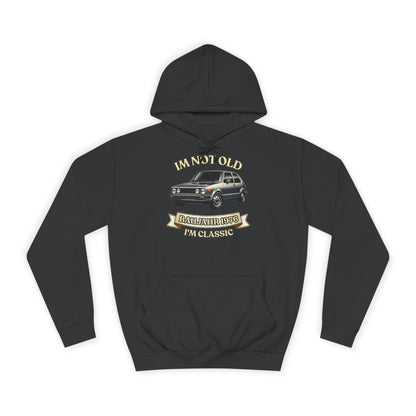 I'm Not Old I'm Classic Hoodie Baujahr 1976 – 50. Geburtstag Oldtimer Auto Kapuzenpullover für Männer & Frauen