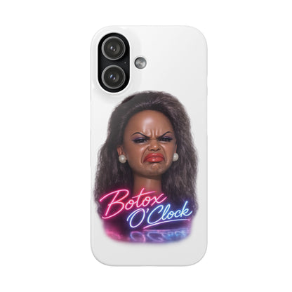 Botox O'Clock Handyhülle – Lustige Neon Diva Schutzhülle für Beauty-Fans, ideales Geschenk