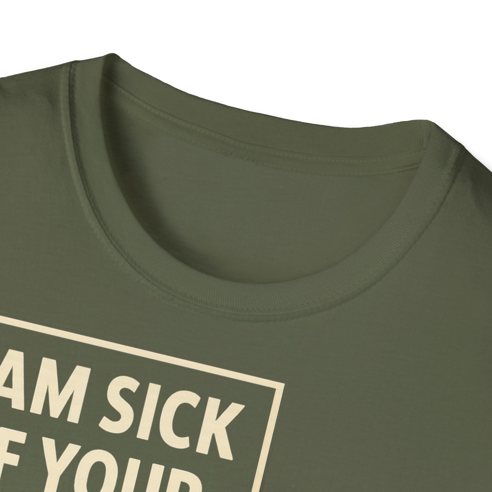 „I Am Sick of Your S*“ – Shirt im Retro-Comic-Look – Freches Satire-Design für mutige Statements | True Insights