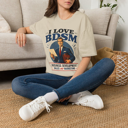 I Love BDSM Shirt Herren – Lustiges Vertrieb Marketing Geschenk