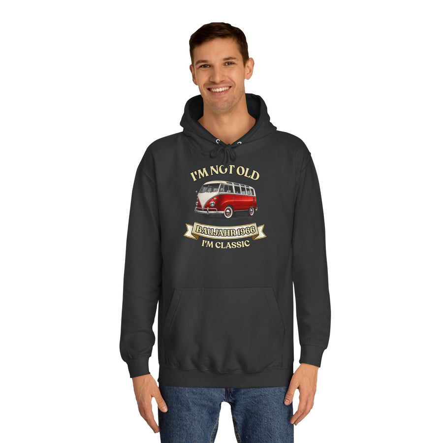 Geschenk zum 60. Geburtstag – Hoodie Jahrgang 1966 VW Bulli
