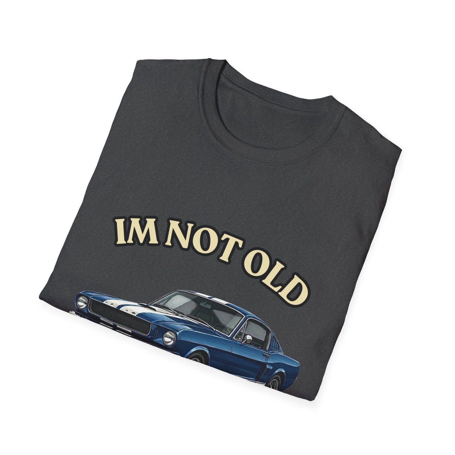 Jahrgang 1950 T-Shirt Oldtimer I'm Not Old I'm Classic  Geschenk zum 76. Geburtstag Mann Retro Kultauto Klassiker Vintage Auto True Insights