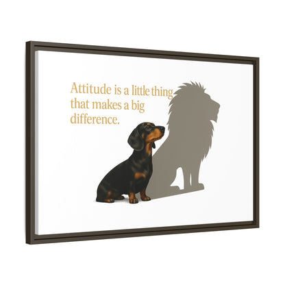 Inspirierendes Wandmotiv mit klarer Botschaft – ruhig, positiv und ideal für moderne Wohnräume.