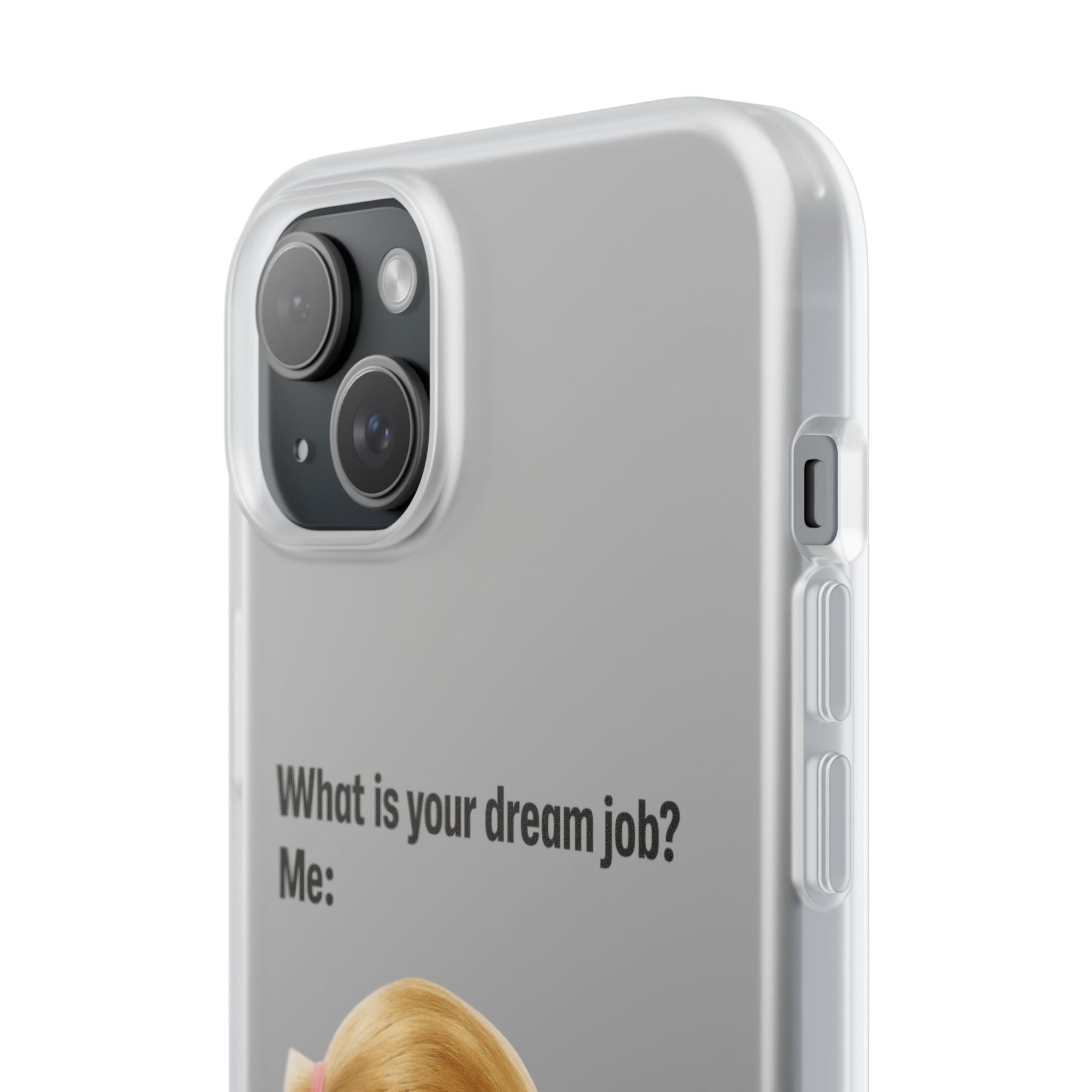 Traumjob Handyhülle – Satirische Anti-Work Phone Case mit Puppen-Illustration-Phone Case-True Insights