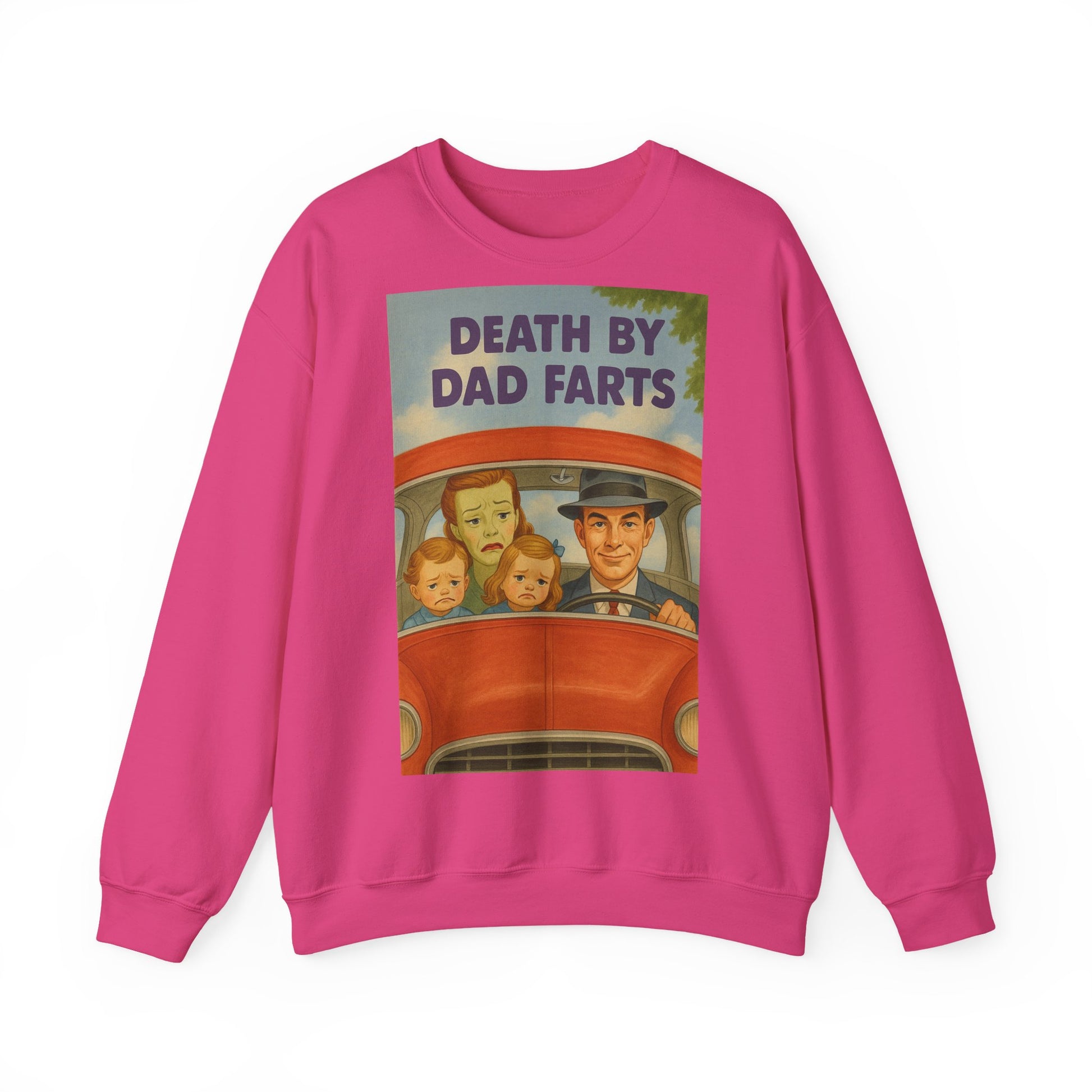 Sweatshirt – Dead by Dad Farts Sweatshirt – Lustiges Geschenk für Familien mit Humor | True Insights Design mit Humor