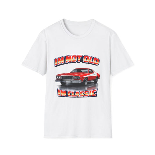I'm Not Old I'm Classic | Starsky and Hutch T-Shirt | Ford Gran Torino Retro Shirt