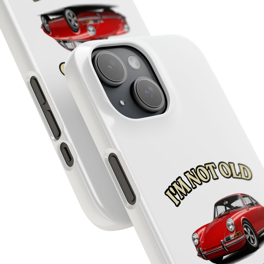 True Insights Jahrgang 1956 Handyhülle Roter Sportwagen