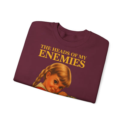 Sweatshirt “The Heads of My Enemies” – Subversive art to wear