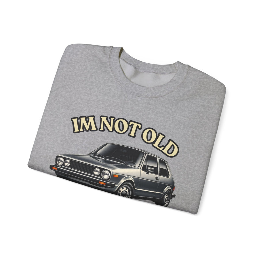Oldtimer Sweatshirt – Abraham & Sarah cadeau 50 jaar