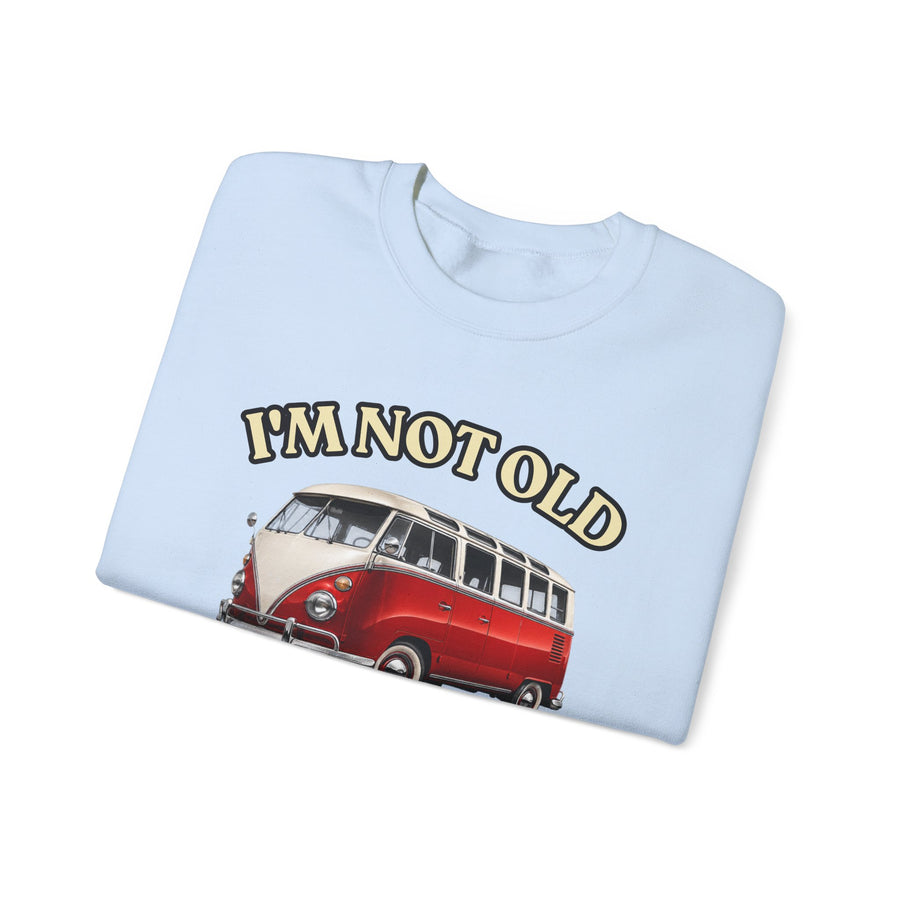 Jahrgang 1986 Sweatshirt – Geschenk zum 40. Geburtstag | VW Bulli