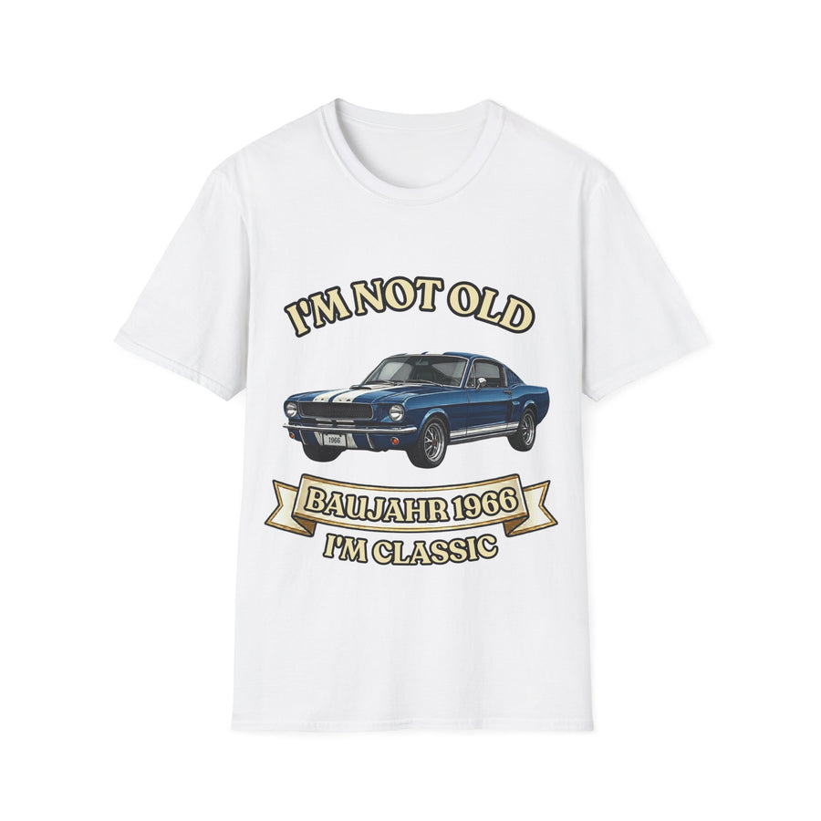 Jahrgang 1966 T-Shirt Oldtimer I'm Not Old I'm Classic Geschenk zum 60. Geburtstag Mann Retro Kultauto Klassiker Vintage Auto True Insights