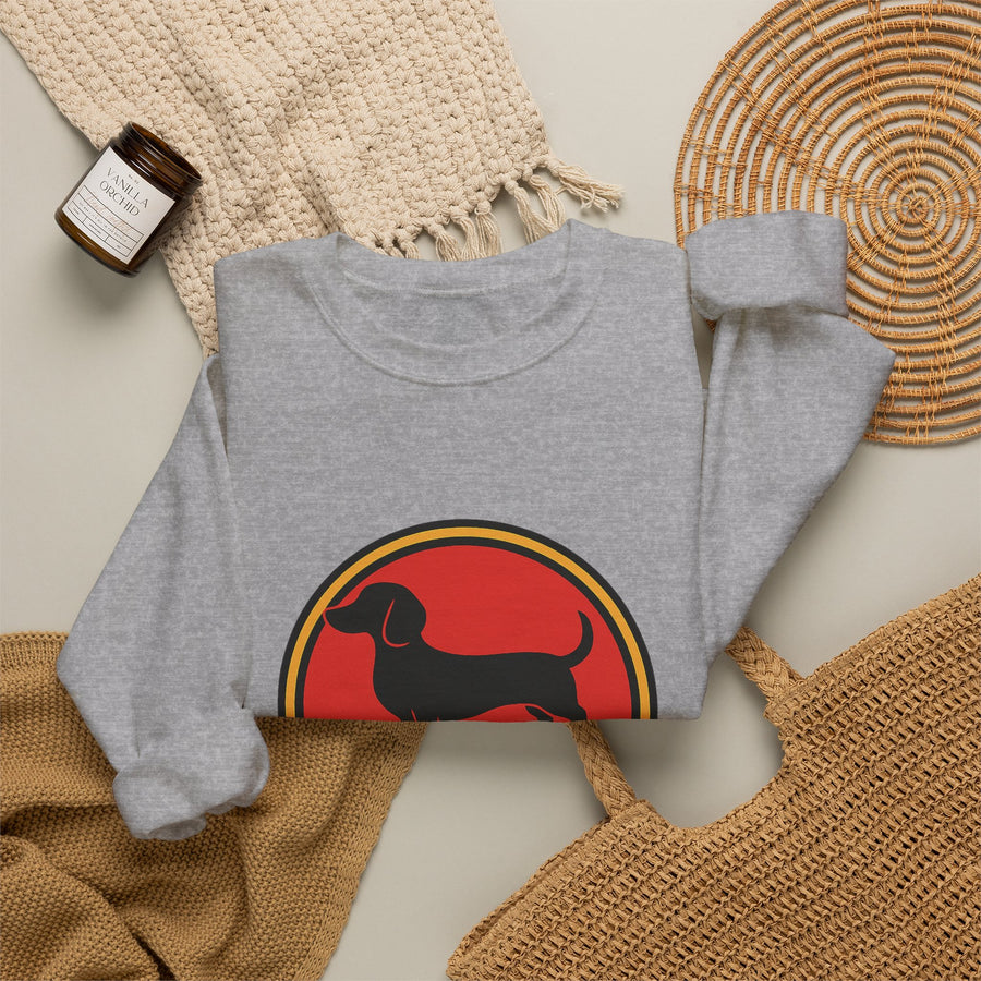 Sweatshirt Jurassic Bark Parodie Teckel – Sweat humoristique pour amateurs de teckels & cinéphiles