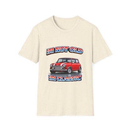 I'm Not Old I'm Classic | Italian Job T-Shirt | Mini Cooper Retro Shirt