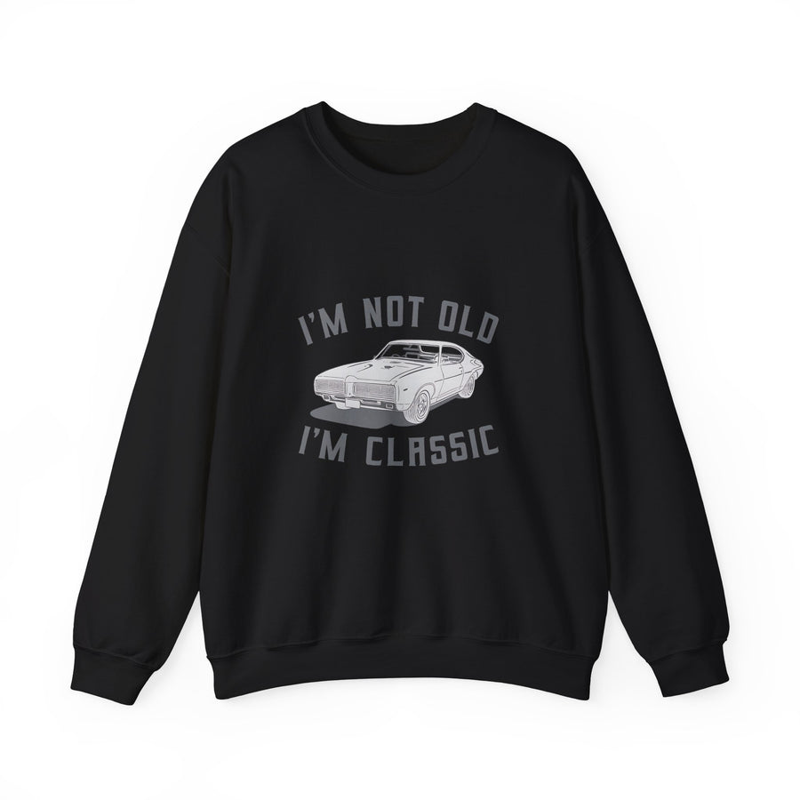 Classic Muscle Car Sweatshirt – I'm Not Old I'm Classic Geschenk für Autofans
