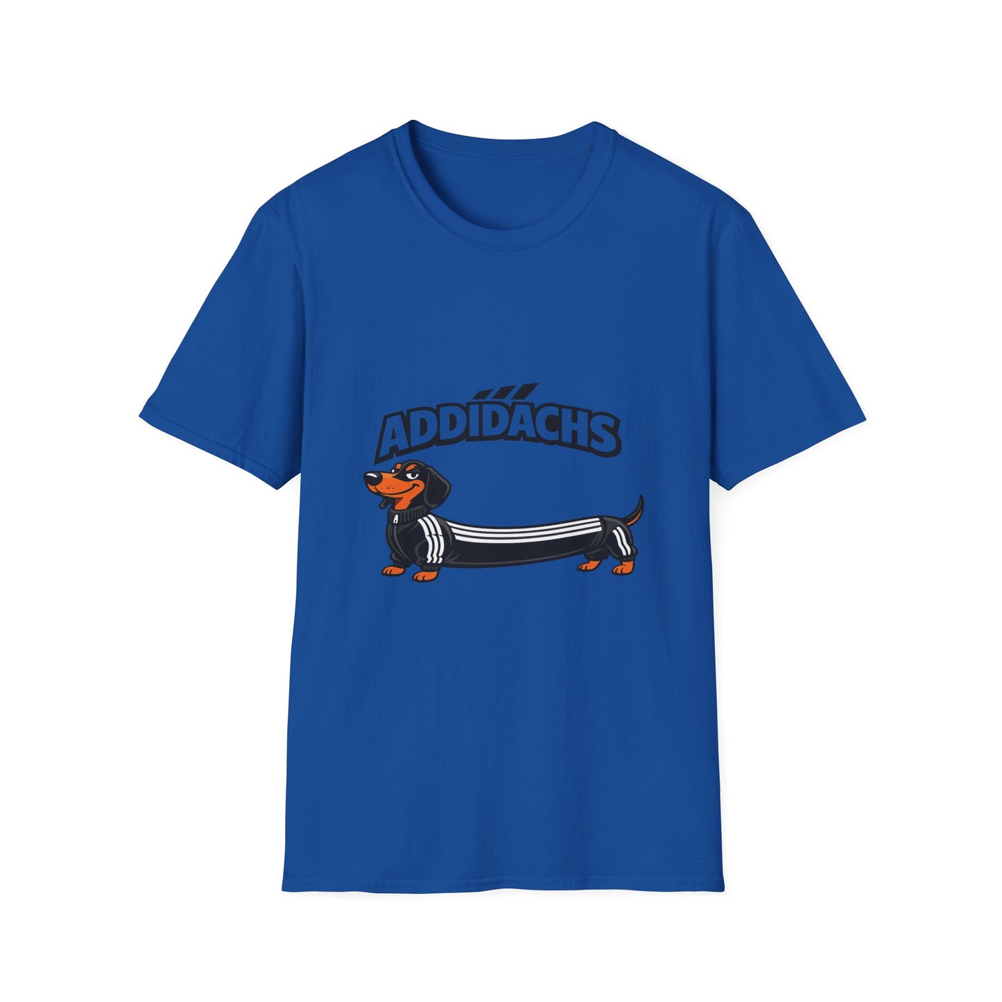 Addidachs T-Shirt – Lustiges Dackel Shirt mit Trainingsanzug