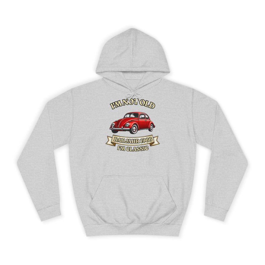 Geschenk zum 60. Geburtstag – Hoodie Jahrgang 1966 VW Käfer