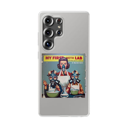 „My First Meth Lab“ Handyhülle – Schwarzer Humor im Retro-Look-Phone Case-True Insights