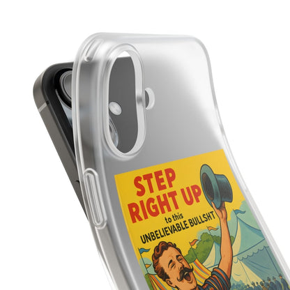 Step Right Up – Satirische Vintage-Handyhülle mit Jahrmarkt-Motiv & ironischem Statement-Phone Case-True Insights