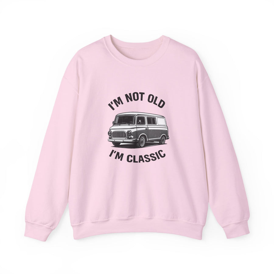 Barkas B1000 Classic Van Sweatshirt – I'm Not Old I'm Classic Geschenk für DDR-Oldtimer-Fans