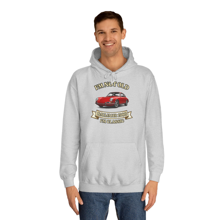 Geschenk zum 40. Geburtstag Mann – Hoodie Herren Jahrgang 1986 Porsche 911