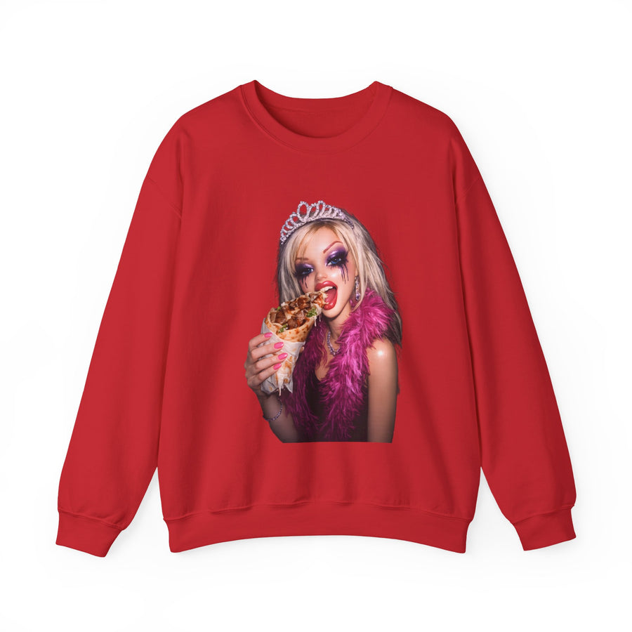 Princess Punk Sweatshirt – Freches Party-Motiv mit Drag-Queen-Glam
