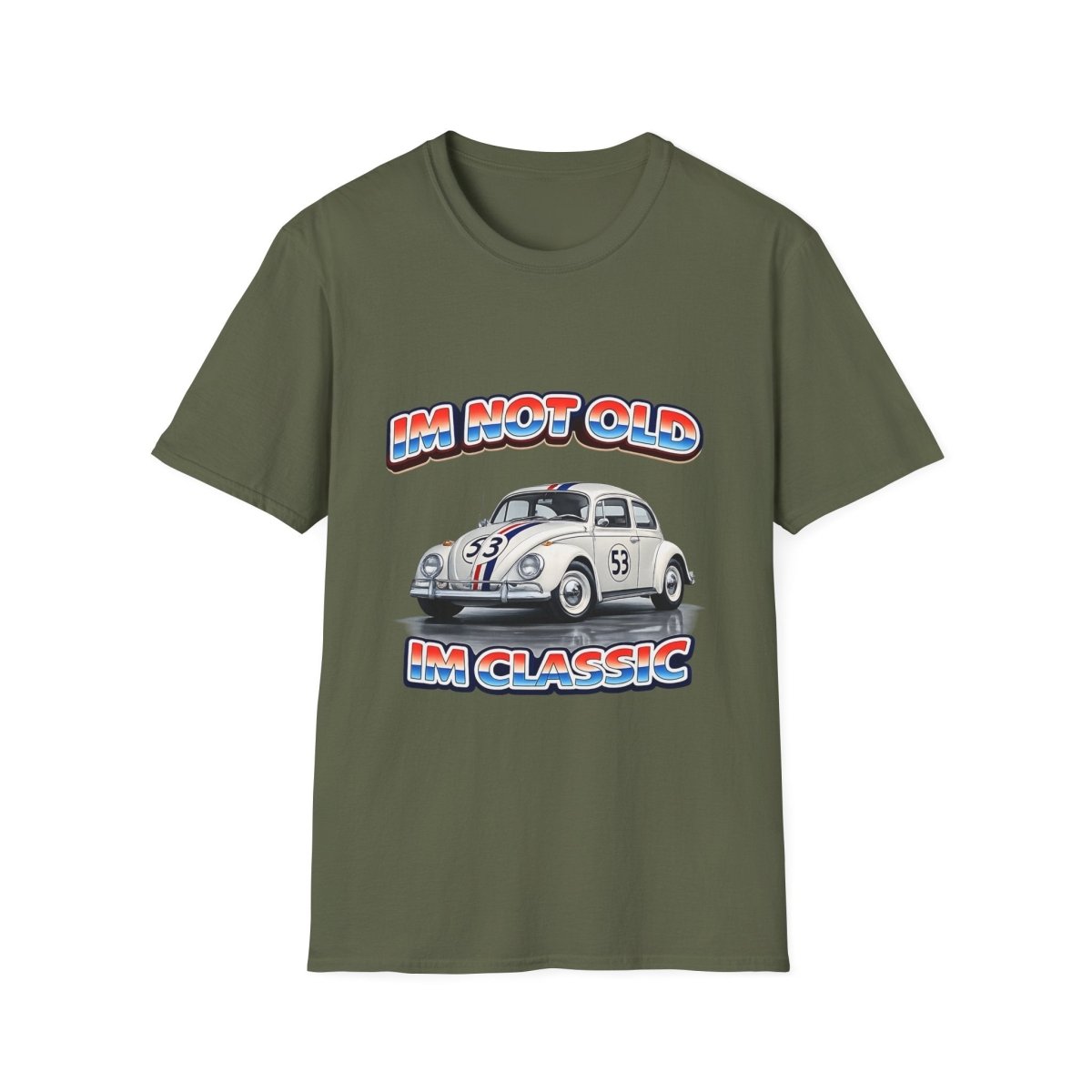 I'm Not Old I'm Classic | Herbie T-Shirt | VW Käfer 53 Retro Shirt