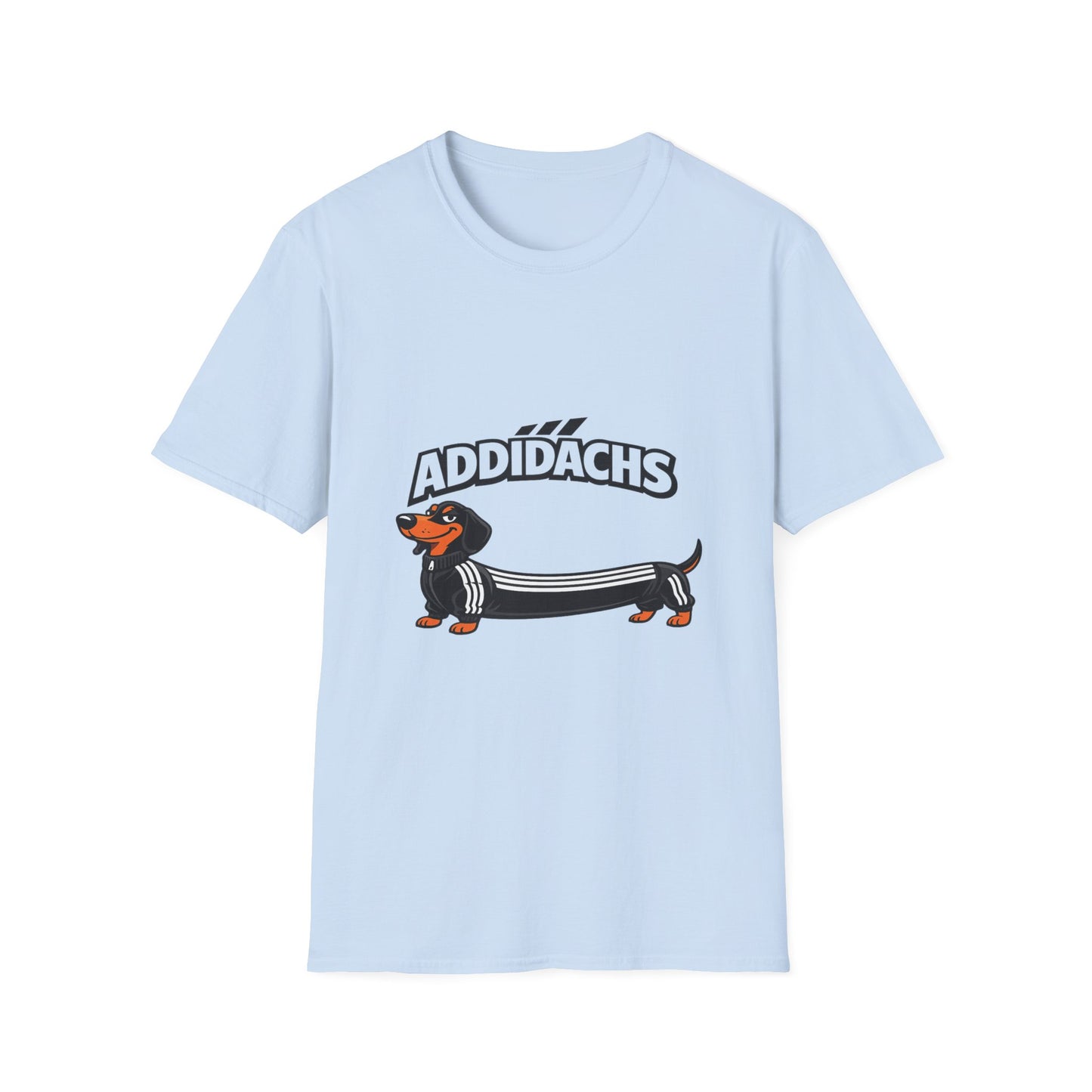 Addidachs T-Shirt – Lustiges Dackel Shirt mit Trainingsanzug