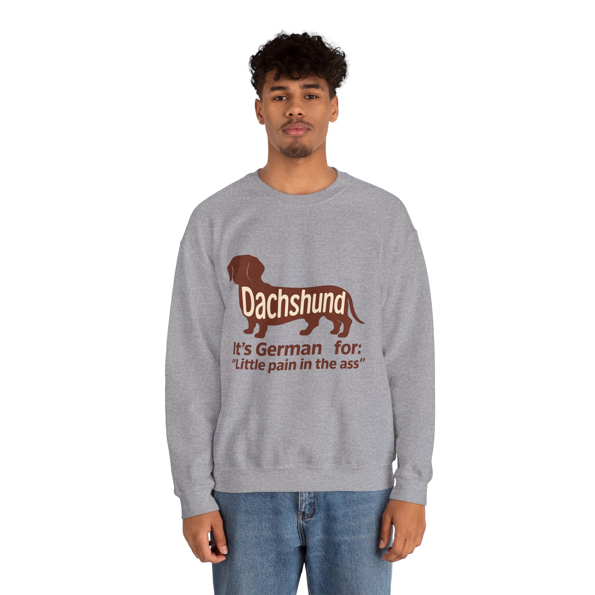 Dackel-Humor für Kenner: Sweatshirt mit frechem Spruch und kultigem Design – ideal für Hundefreunde mit Ironie. – Lustiges Sweatshirt | True Insights – Bild 29