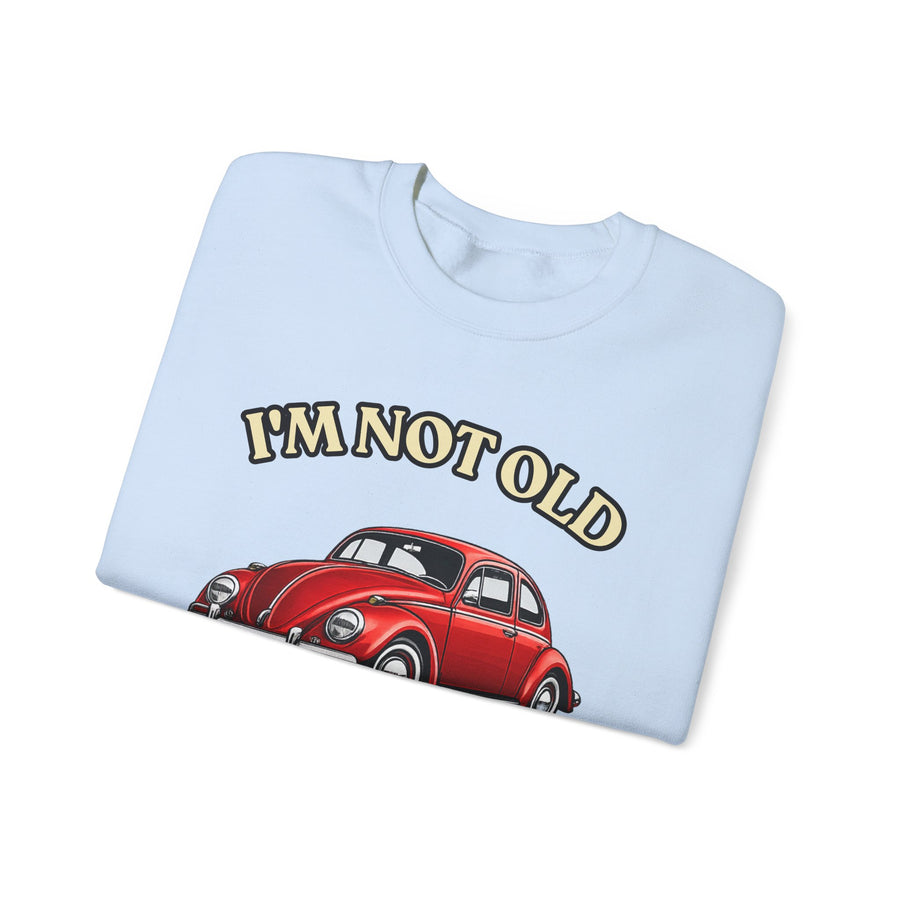 True Insights Geschenk zum 40. Geburtstag – Pullover Jahrgang 1986 VW Käfer | Sweatshirt