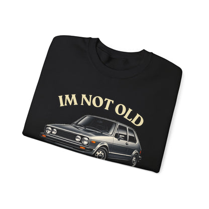 Baujahr 1976 Sweatshirt - I'm Not Old I'm Classic - Oldtimer Pullover zum 50. Geburtstag für Auto-Fans