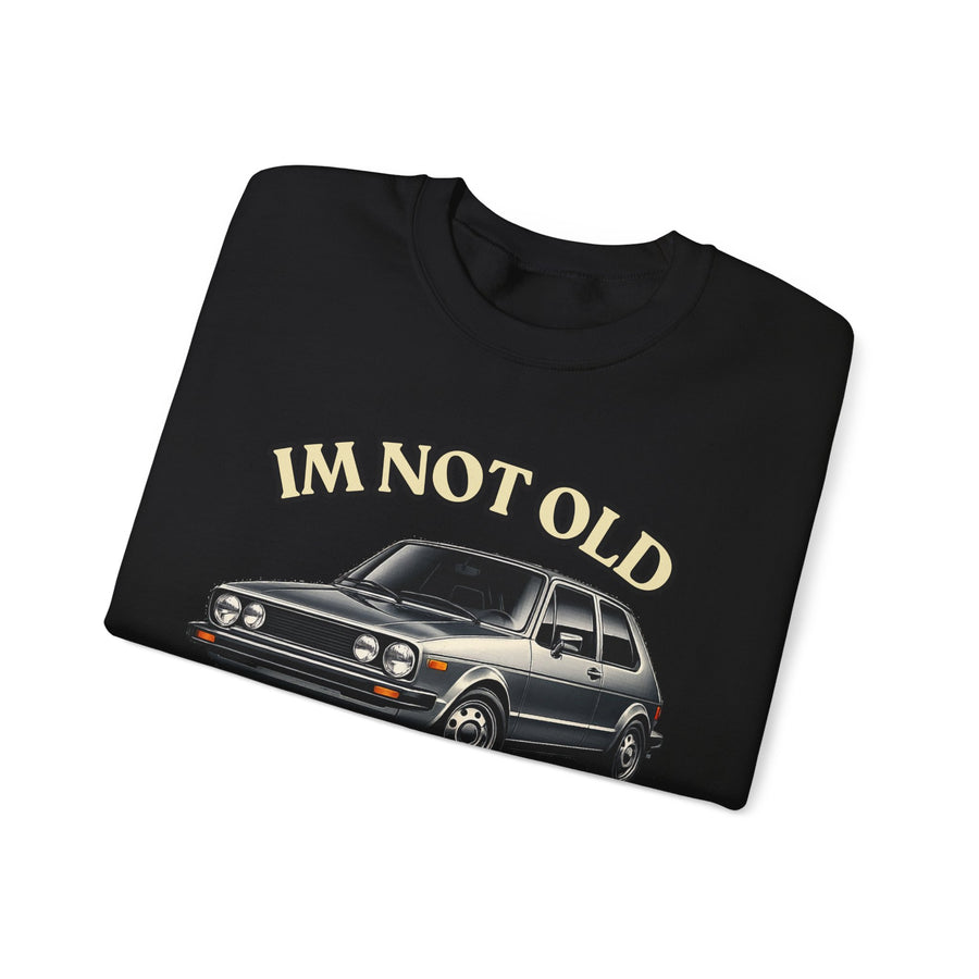 Oldtimer Sweatshirt – Abraham & Sarah cadeau 50 jaar